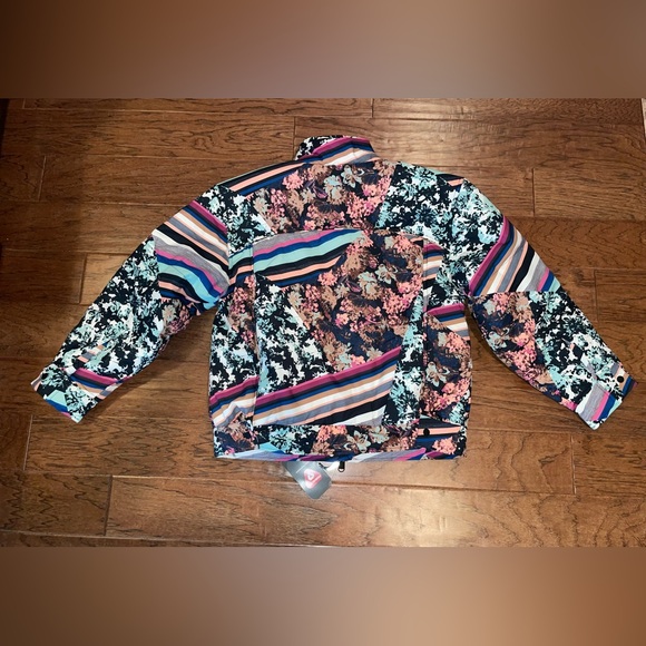 NEW Free People Movement Bunny Slope Floral Puffer Jacket Size Large - Picture 7 of 16